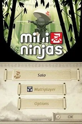 Mini Ninjas (USA) (En,Fr,Es) screen shot title